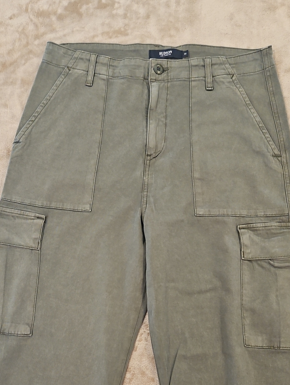 Hudson Jeans  Olive Green Cargo Pants